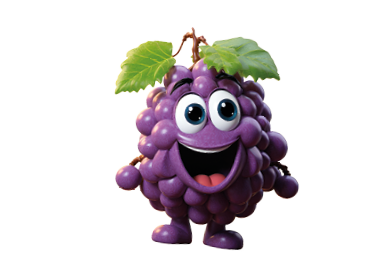 Cute Grapes Toy